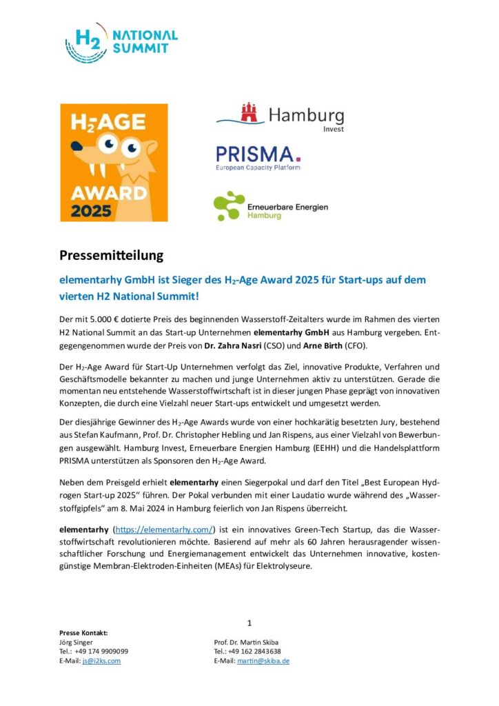 Pressemitteilung H2 Age Award 2025 V4